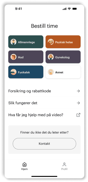 Homepage after — clear visual hierarchy, primary action prominent, visual noise removed